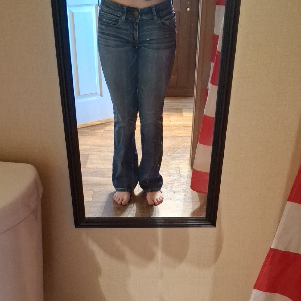 American Eagle Outfitters Blue Boot Cut Jeans